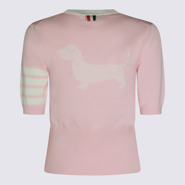 Thom Browne Sweaters - LIGHT PINK | 438f732b0e32c5b64a22bf28fb23f64dedc56984