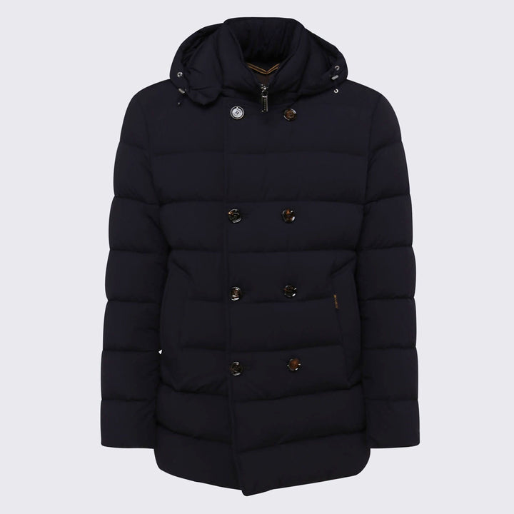 Moorer Coats - Navy | 36cf8e393ea55eb55e21e9780c60bb69e7a6ceb3