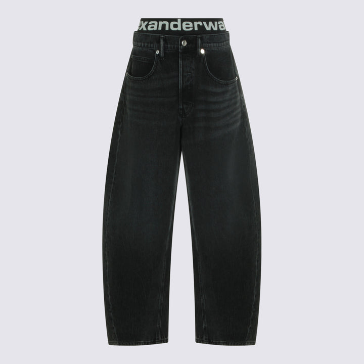 Alexander Wang Jeans - GREY AGED | 918b199b8d00b248a3607d3be43e689c9f0761a0