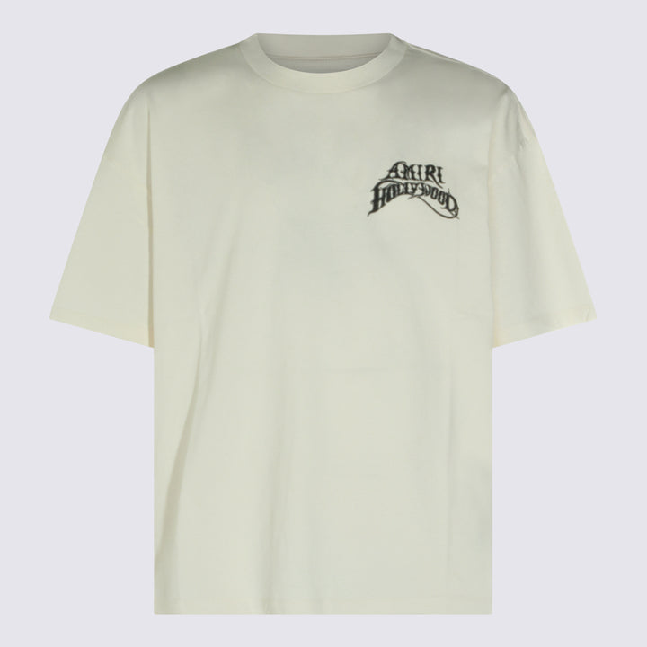 Amiri T-shirts and Polos - IVORY | a04926b8faf3016c2418abafafd596ef5fcea354