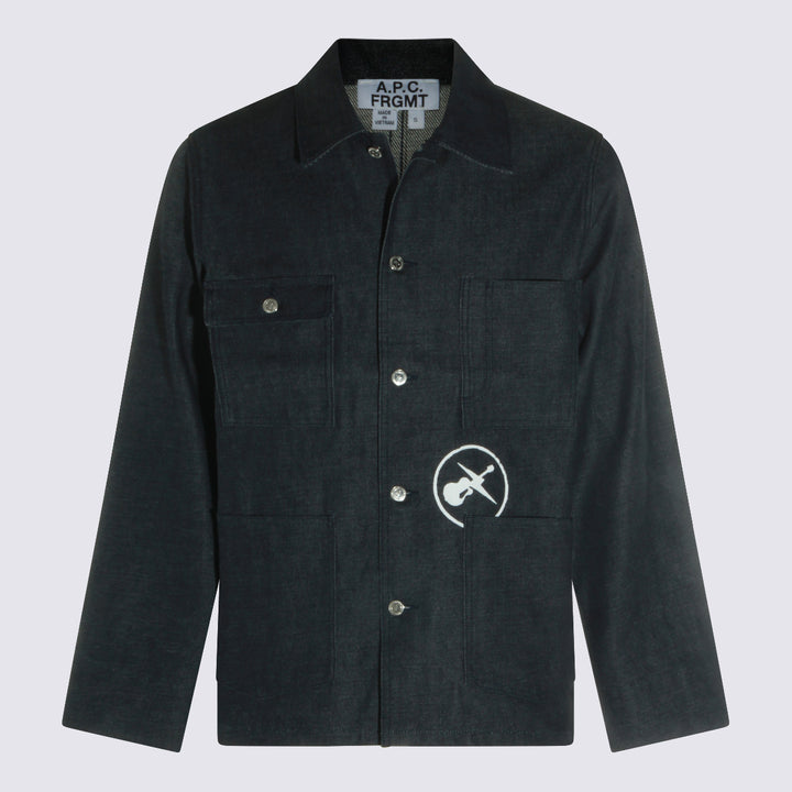 A.P.C. X Fragment Jackets - Indigo | 537a2ce5cbe8a045ce33b41673325a673f6f9814