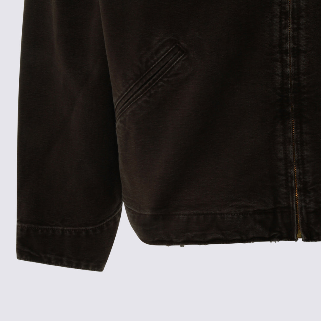 Carhartt Wip Jackets - DESTROY WASH TOBACCO | 6e23ec9773d15588d94dd5f9312c2bbe786af0c1