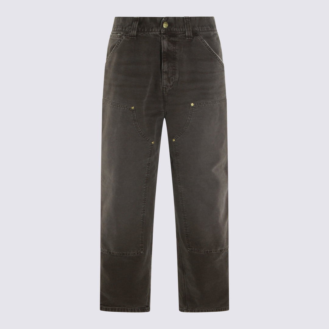 Carhartt Wip Trousers - DESTROY WASH TOBACCO | cf5fa5addccc4b34164bda8501408a7af8a37611
