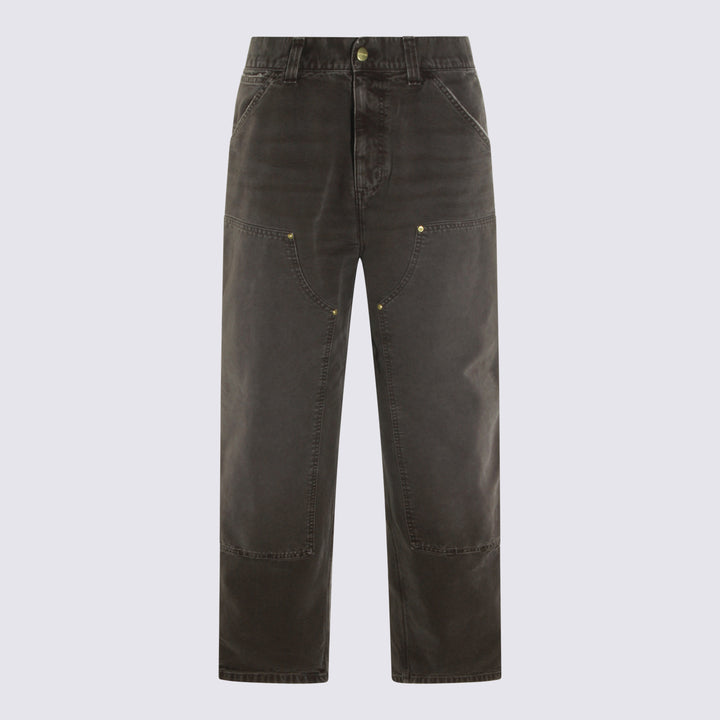 Carhartt Wip Trousers - DESTROY WASH TOBACCO | cf5fa5addccc4b34164bda8501408a7af8a37611