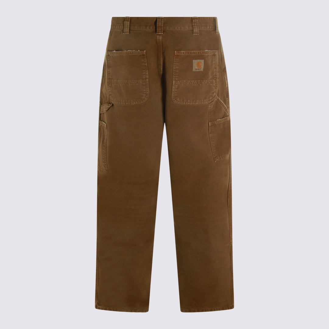 Carhartt Wip Trousers - HAMILTON BROWN | 208bf360902e5234f15ddb1fbc19e25db7bda9fa
