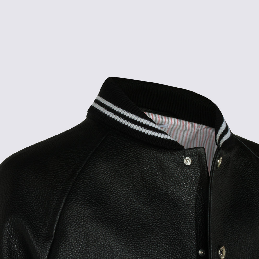 Thom Browne Jackets - Black | e2c534818aee920d3d1b3ed60cb948919069a05e