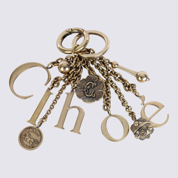 Keychains Golden Brown