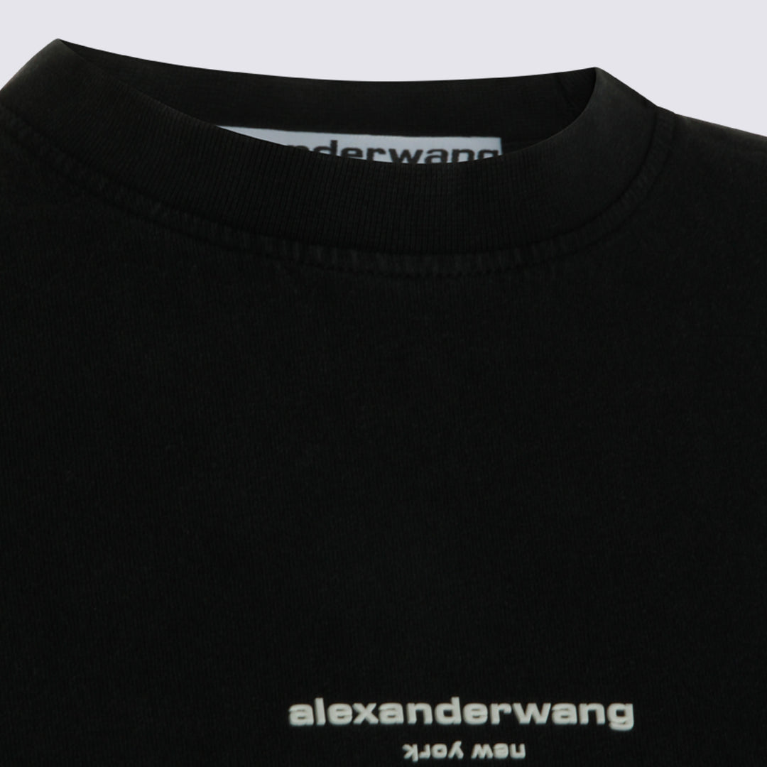 Alexander Wang T-shirts and Polos - WASHED BLACK | ab931efa47fde3619a30241513fc0291a2839a99