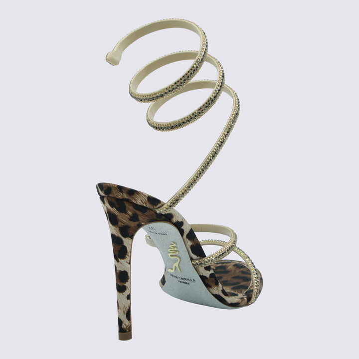 René Caovilla Sandals - LEOPARD | e820c8515dd480e15b0657ae204747ba6f9cca35