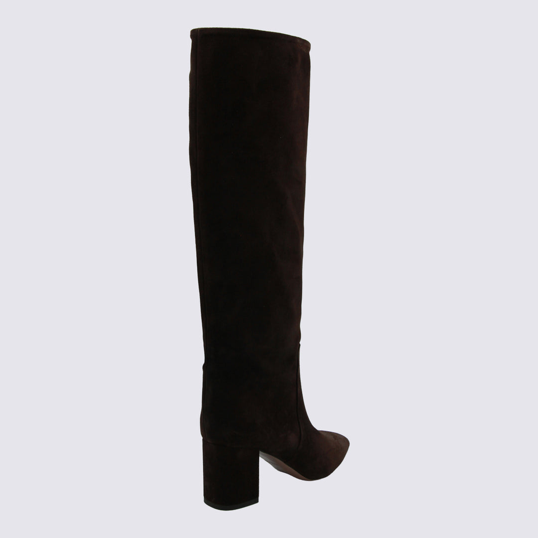 Paris Texas Boots - CHOCOLATE | 2421245e497f44bf89cfc0a195504178f8752906