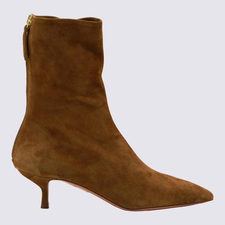 Aquazzura Boots - Chestnut | fa58bb68bb3cf69893aaa88b9d5c20dded4b6b8f
