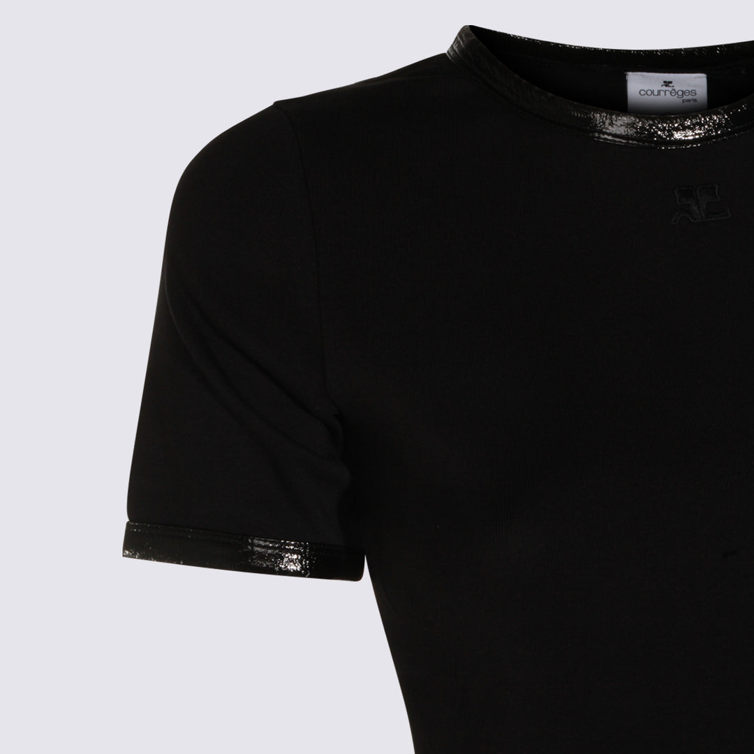 Courreges T-shirts and Polos - Black | 71900c269f8d294ec5bcbcab1fcb2e44ac5fc94f