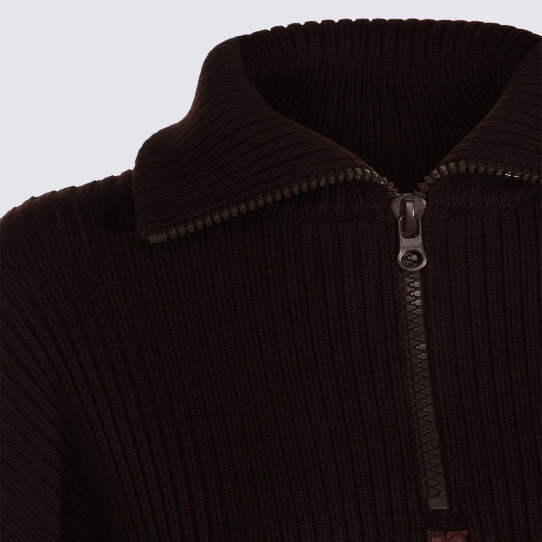 Courreges Sweaters - BURNT RED | 55ae29e4611d688fdcbb85ddb4b54631b83adf30