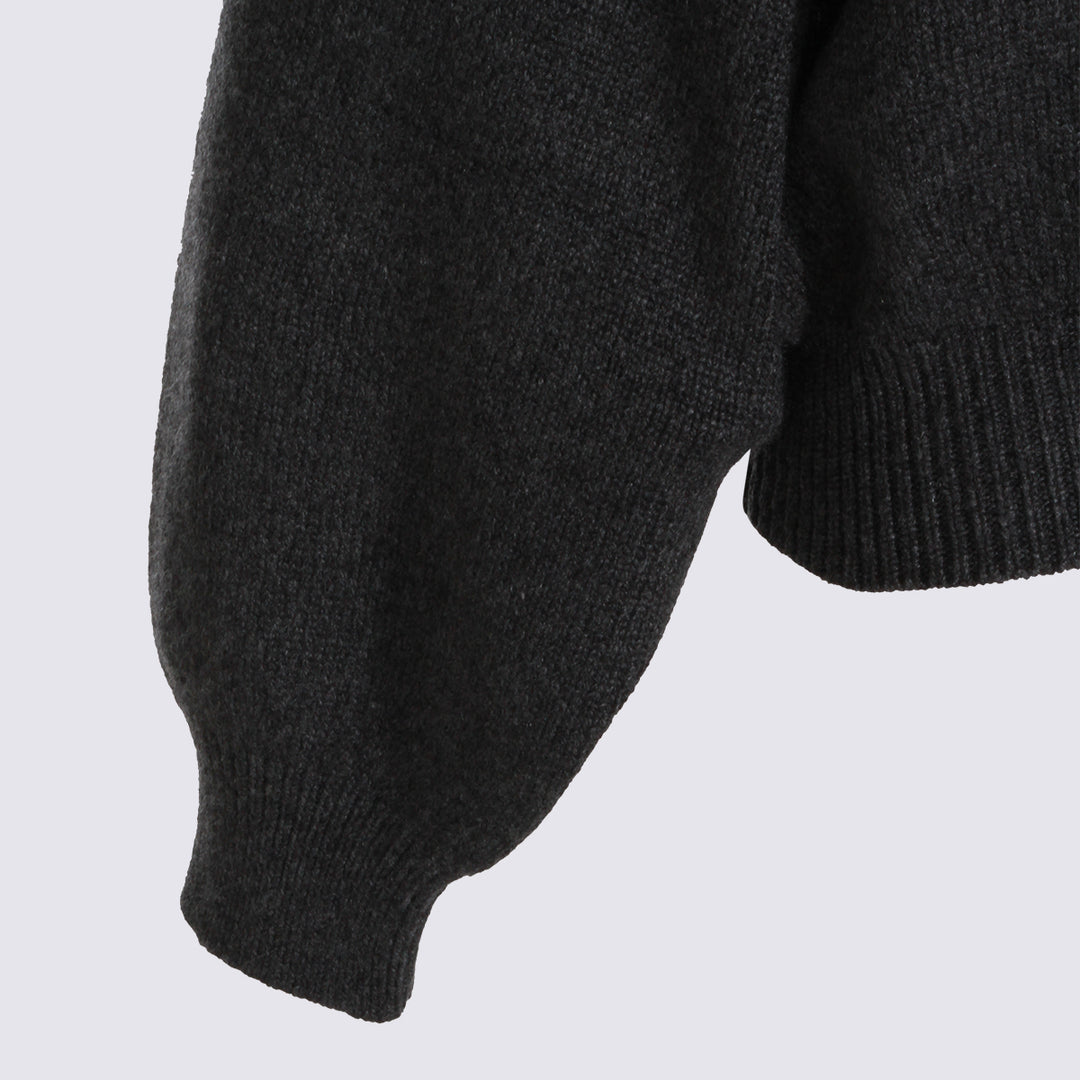 Khaite Sweaters - Charcoal | e621b4d29925b24dde5a64d3475d28322d52caa5