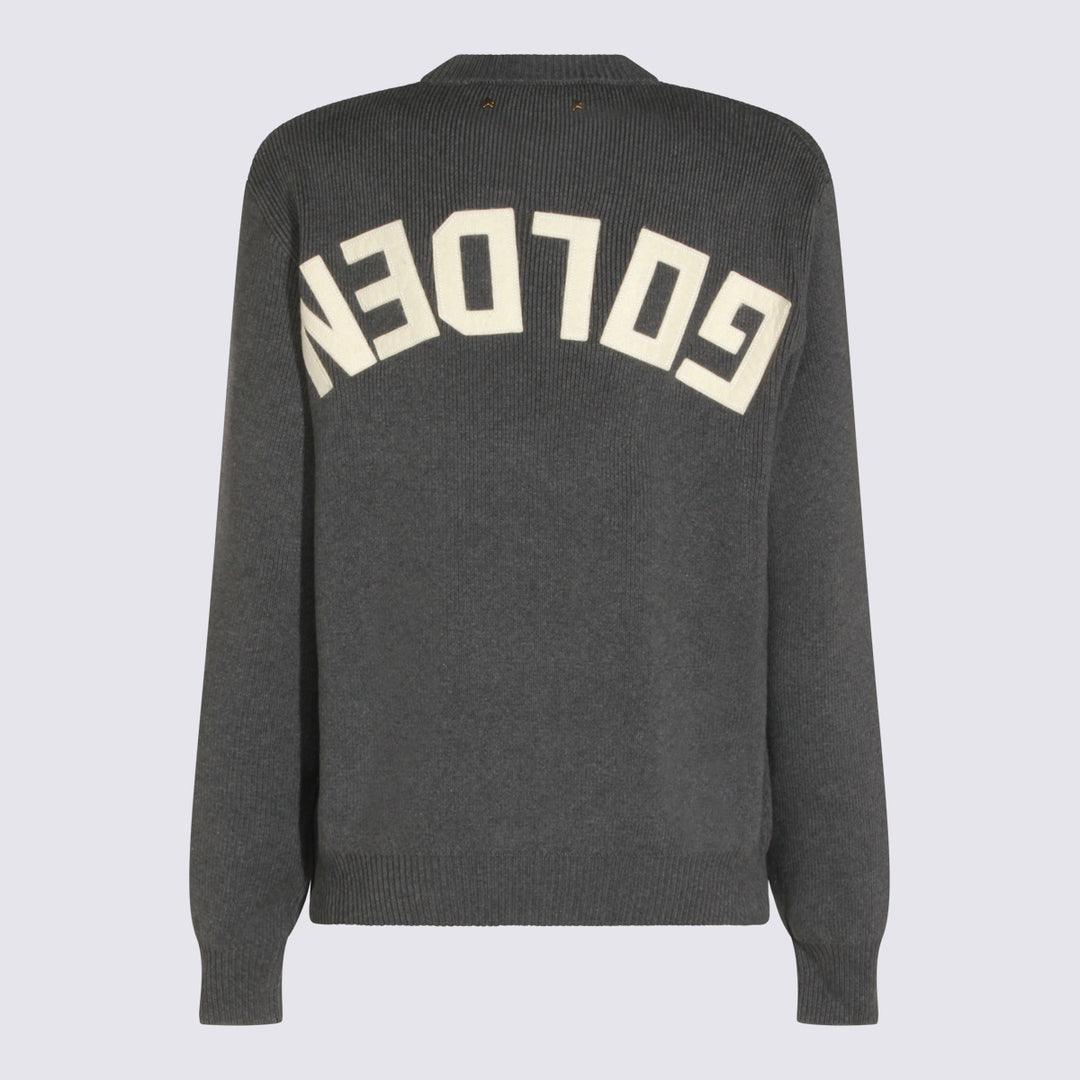 Golden Goose Sweaters - Dark Grey Melange | 9f388d6154fefb274c4a27cd1f53d1f4eb1d147b