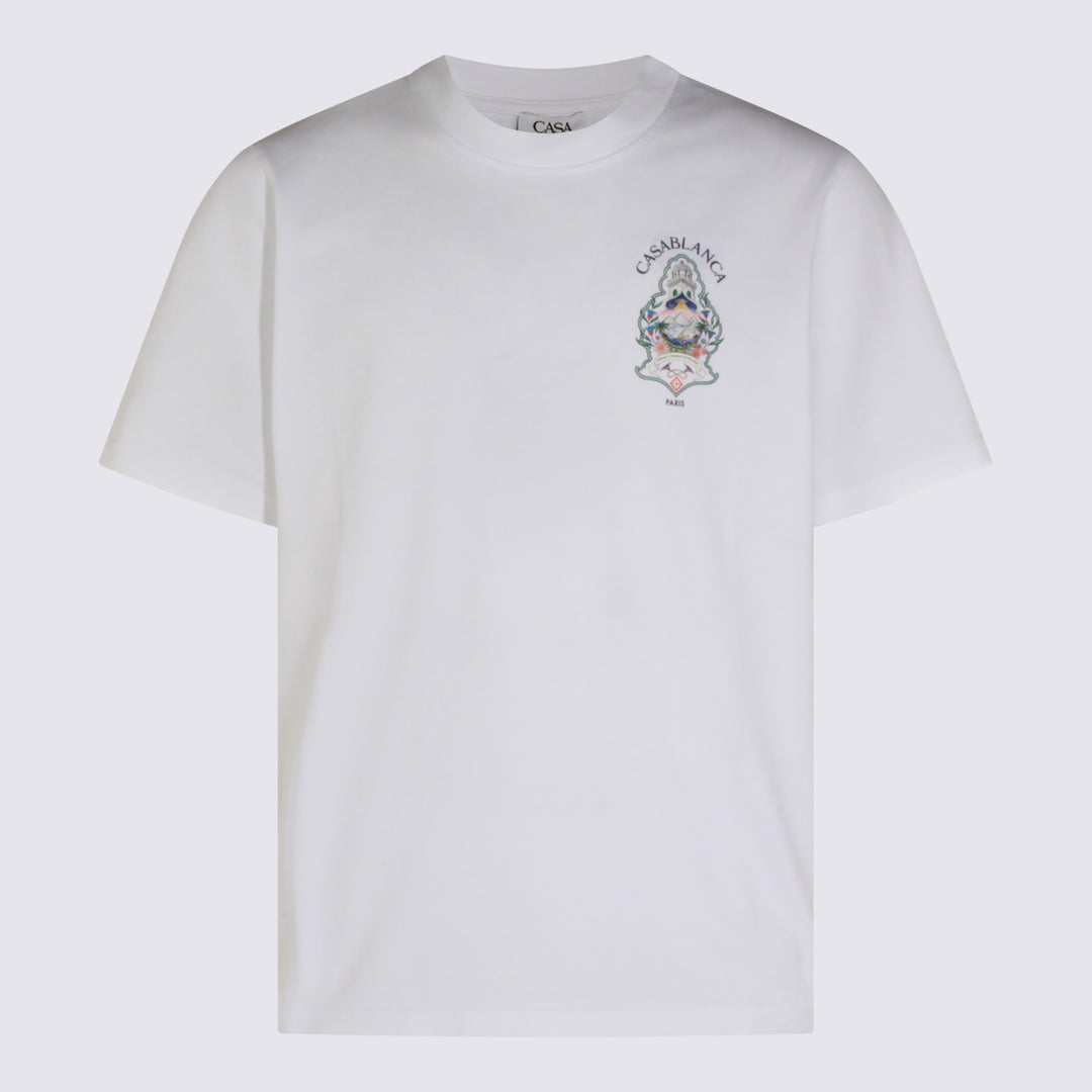Casablanca T-shirts and Polos - White | 0a5e85827b9fd930edb7cda2b49f02e328d8b643