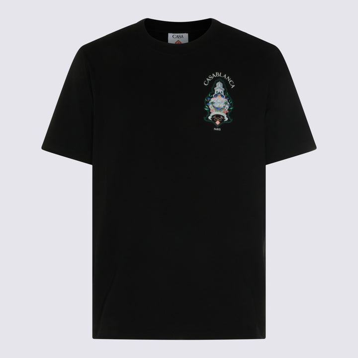 Casablanca T-shirts and Polos - Black | e47aa4fc4bf37899827b29a9f585dd294a34b524