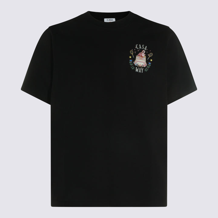 Casablanca T-shirts and Polos - Black | 65047fb54d7cba195c46a561f86732c9abefd968
