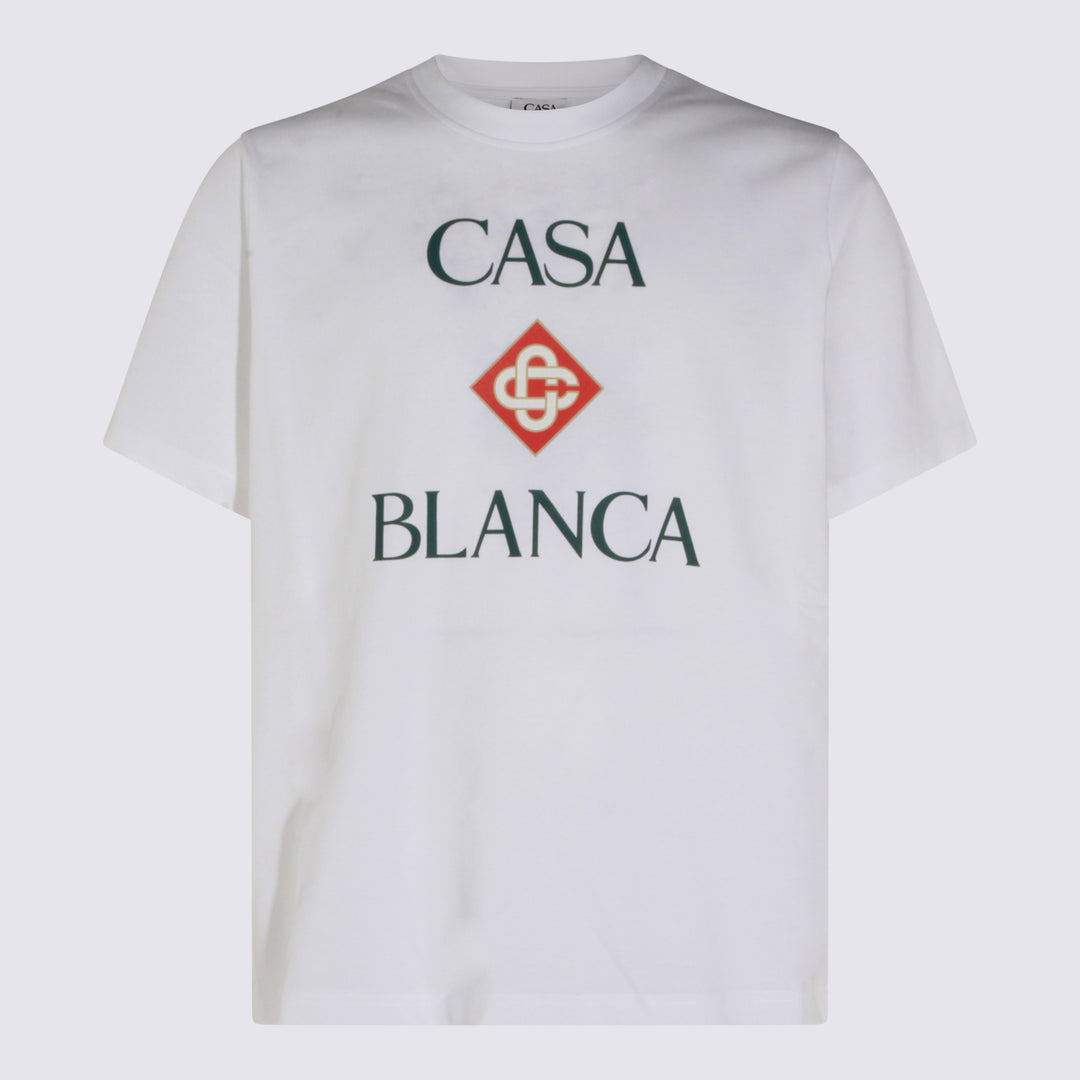 Casablanca T-shirts and Polos - White | ee804d916c048ccbb594ecdb47ff85324866160d