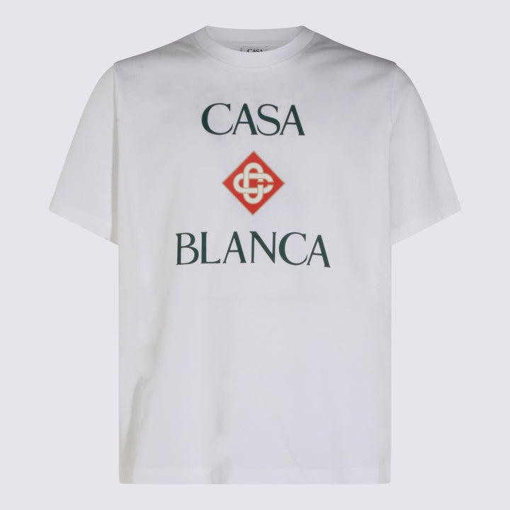 Casablanca T-shirts and Polos - White | ee804d916c048ccbb594ecdb47ff85324866160d
