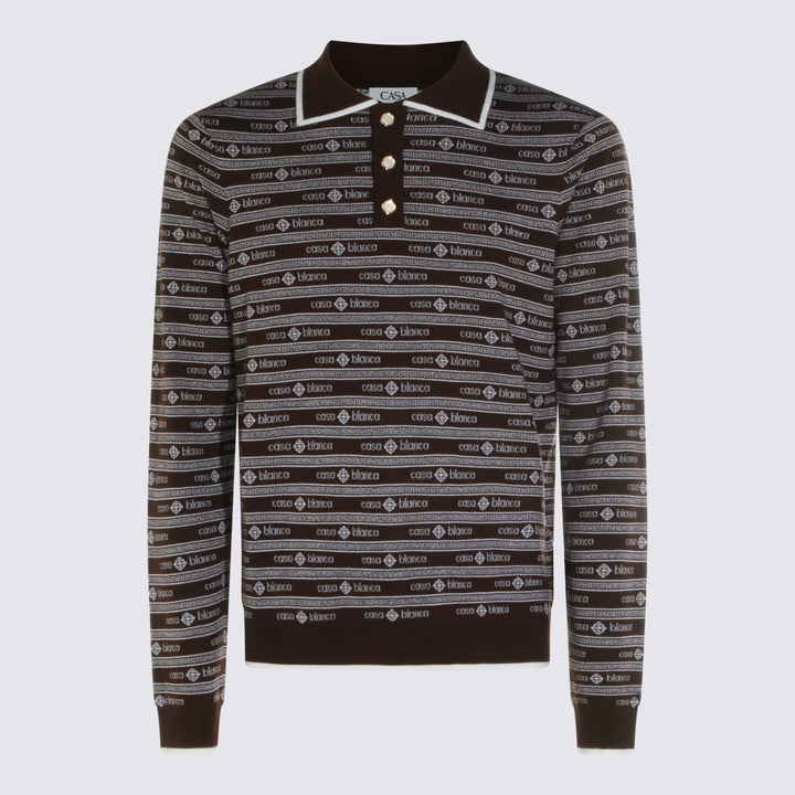 Casablanca Sweaters - Dark brown | ebd7358d4a84ea1a74ff438250089f1614c12eb0