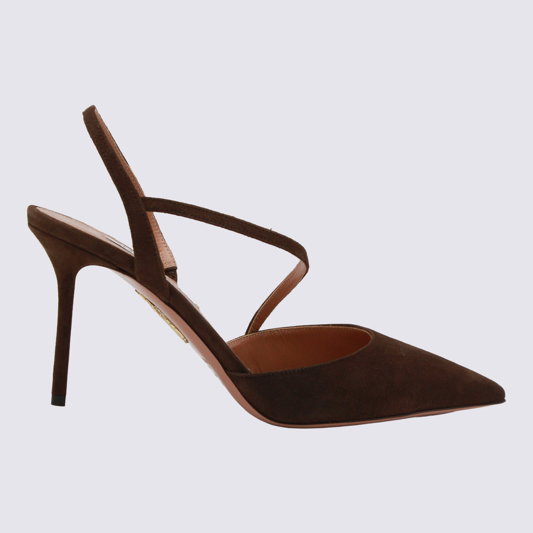 Aquazzura With Heel - ESPRESSO | db55bf0e092155a0f8b9aed822f5777110af84c5