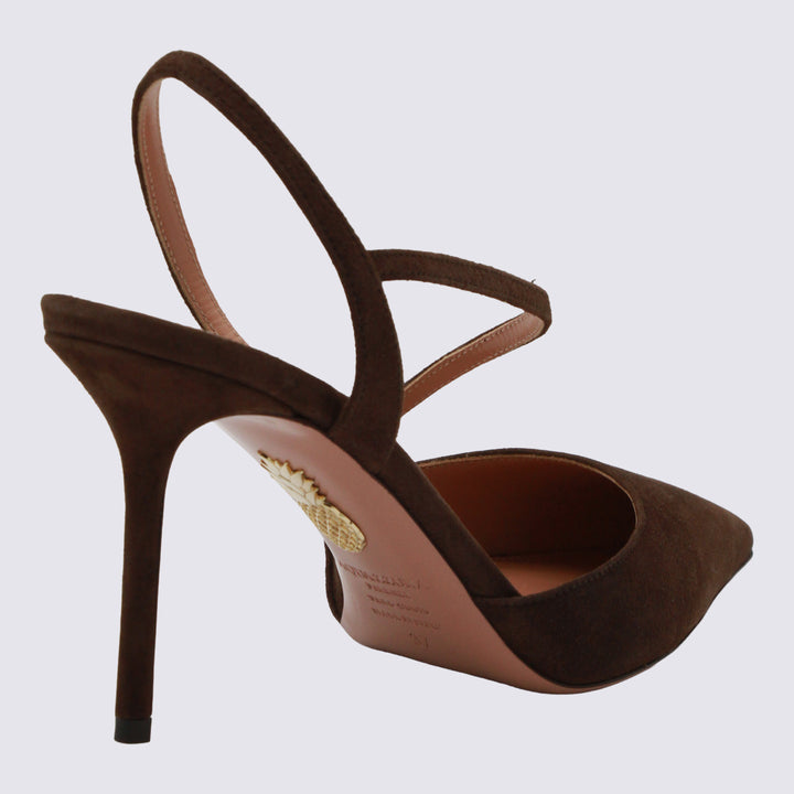 Aquazzura With Heel - ESPRESSO | cf0154aaadef49ff3876741fb3793334ebcb06b0