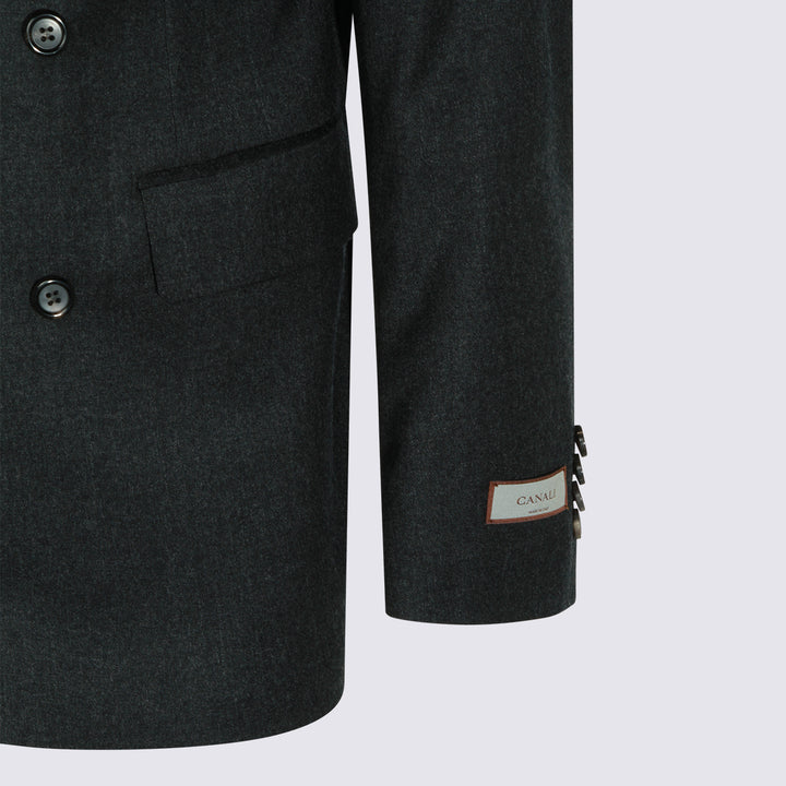 Canali Dresses - Dark grey | 5403521367d14ea3d1122bcd7f0357553df35a48
