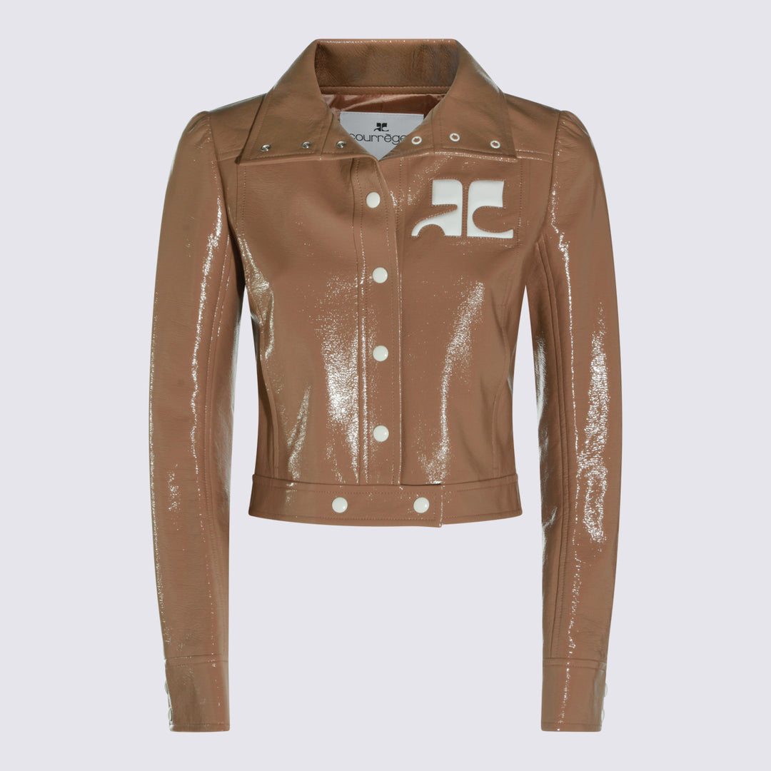 Courreges Jackets - BRONZER | 027609d47c6ac51740797ff03ff3094683645b19