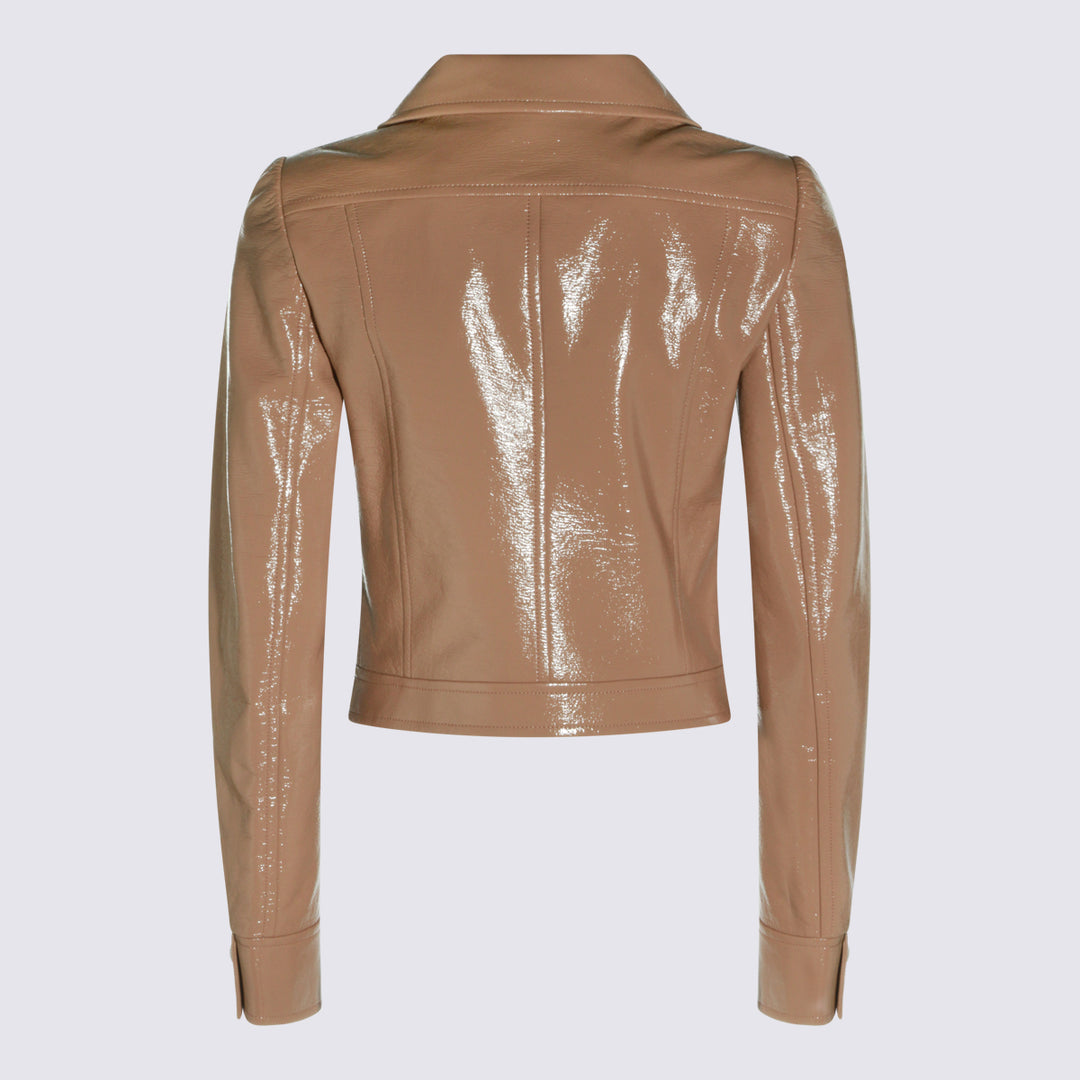 Courreges Jackets - BRONZER | 49a1702b52248f9ba1d8d1396199cd8a3b39eeac