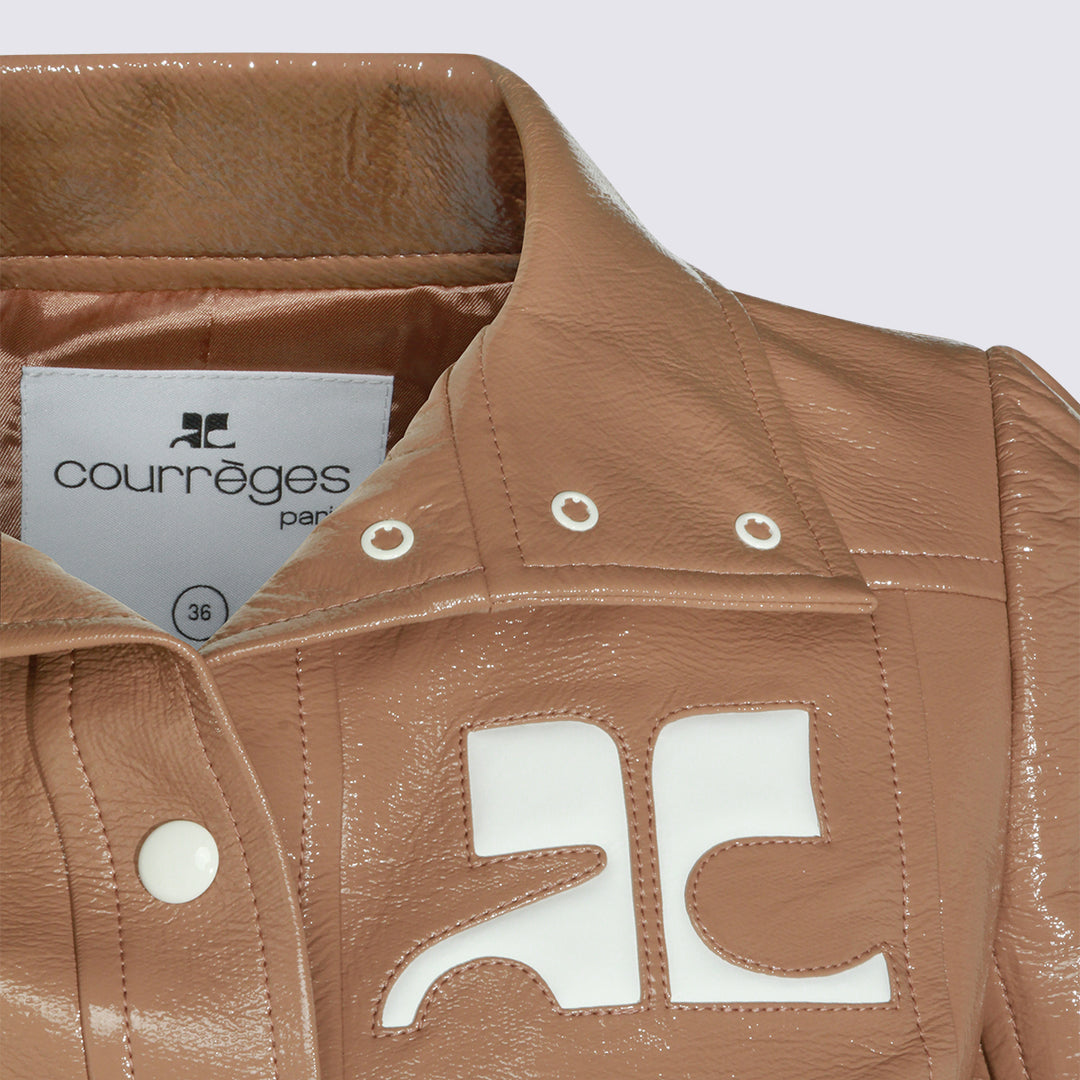 Courreges Jackets - BRONZER | 6a57bf526817fc697b7c100f9b64abe00b3fb0bb