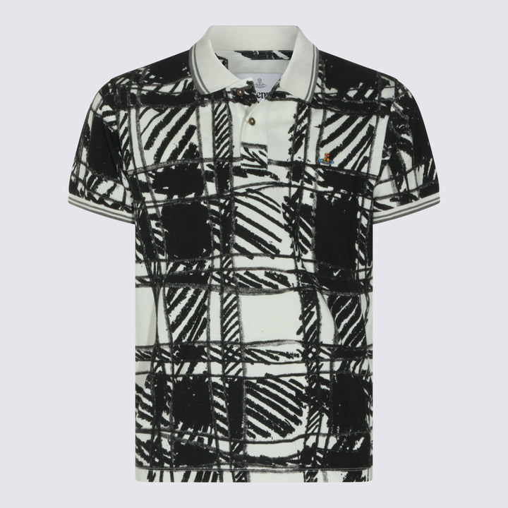Vivienne Westwood T-shirts and Polos - BLACK SCRIBBLE CHECK | f78de2d48b7510e19977182de21e2f11639854f5