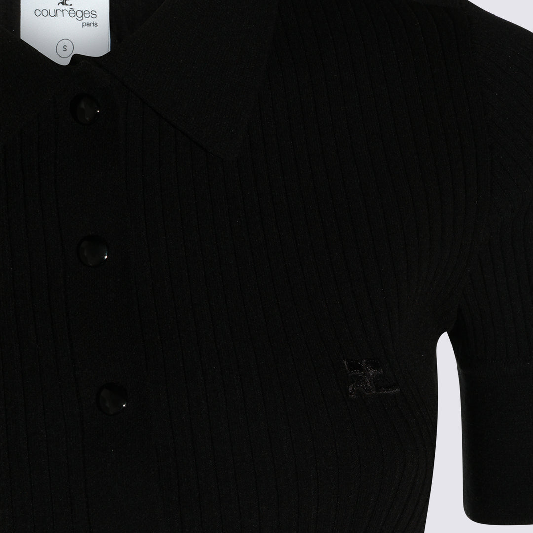 Courreges T-shirts and Polos - Black | bd8400d9f94e9034ece64ea321754dd012ad3a9b