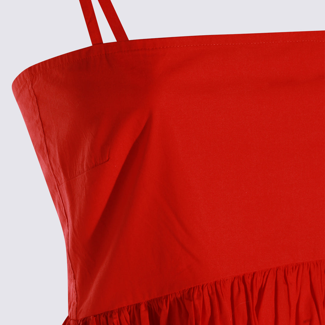 Ganni Dresses - RACING RED | 54a15e5883d3633b9c351663c3b271ac4b99bcc2