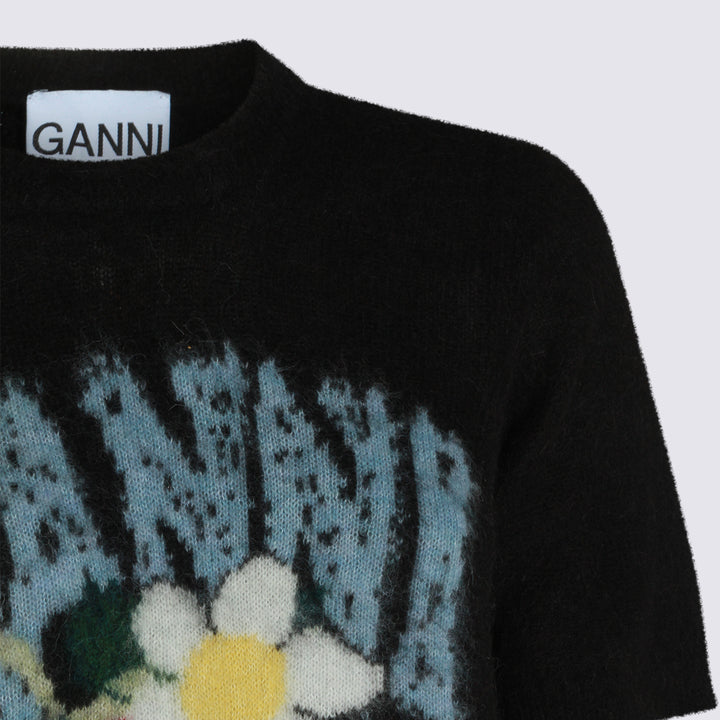 Ganni T-shirts and Polos - Black | b7c58a91d587db0b01c7037dfa50457dad758868