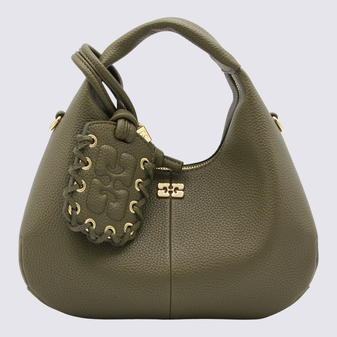 Ganni Bags - MILITARY GREEN | ad66a21209e9c3432c11875127c25e3229c95868
