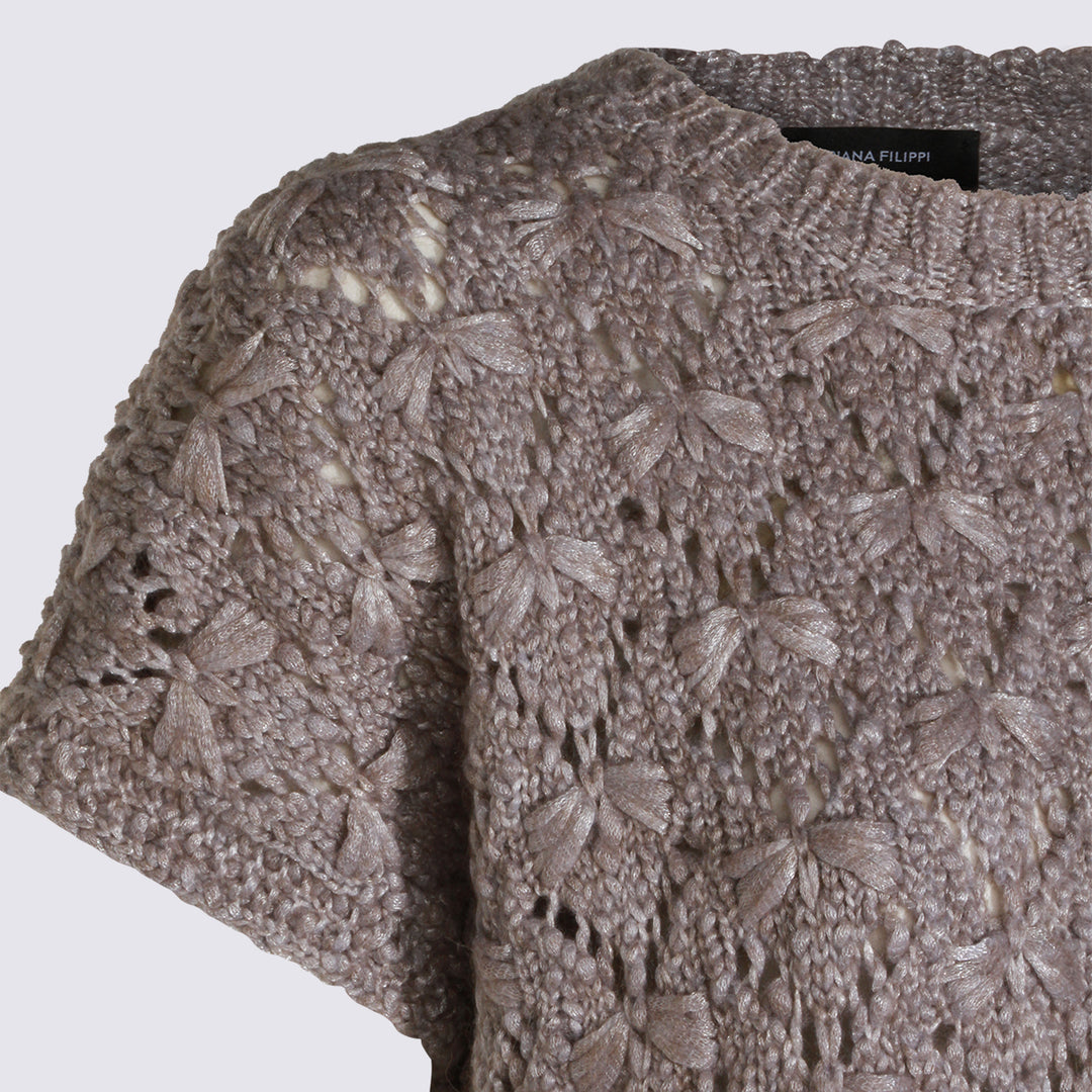 Fabiana Filippi Sweaters - Metallici e grigi | babdcddc0962c0c9dd60331647c6923375c314c9