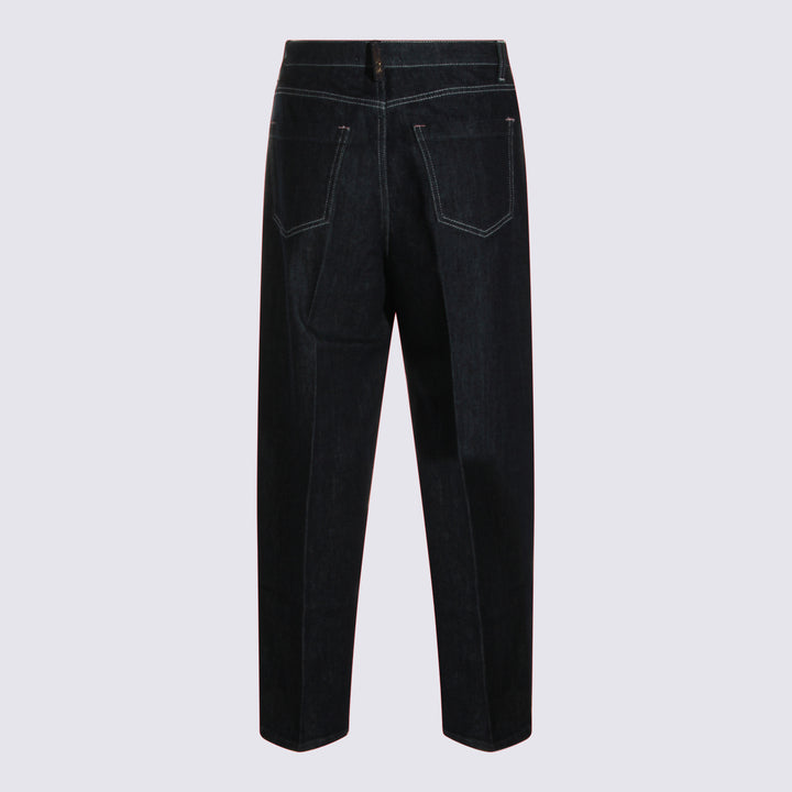 Fabiana Filippi Trousers - Blu e Verdi | 13f82d5325adeea9d778a7501b9cc6e96246e950