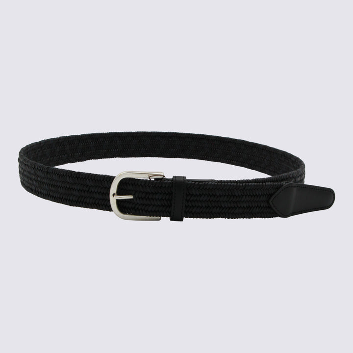 Canali Belts - Black | e7f2551f96325ad015a786dd30198e9f0ec58c83