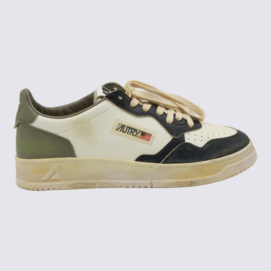 Autry Sneakers - WHITE/BLACK/COVGRN | 5851d6017e186da10e380414c24a256983614492