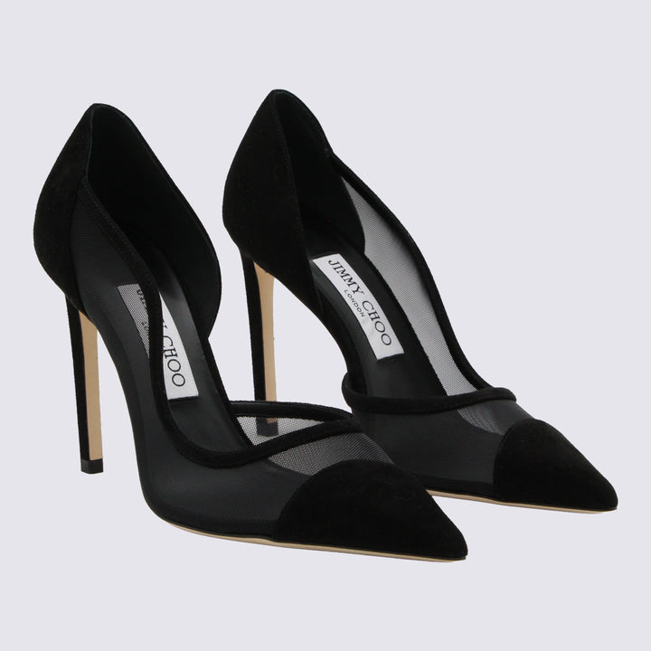Jimmy Choo With Heel - BLACK/BLACK | a602a715b7db8a6a2309c0bb59c44fb0bfebff01