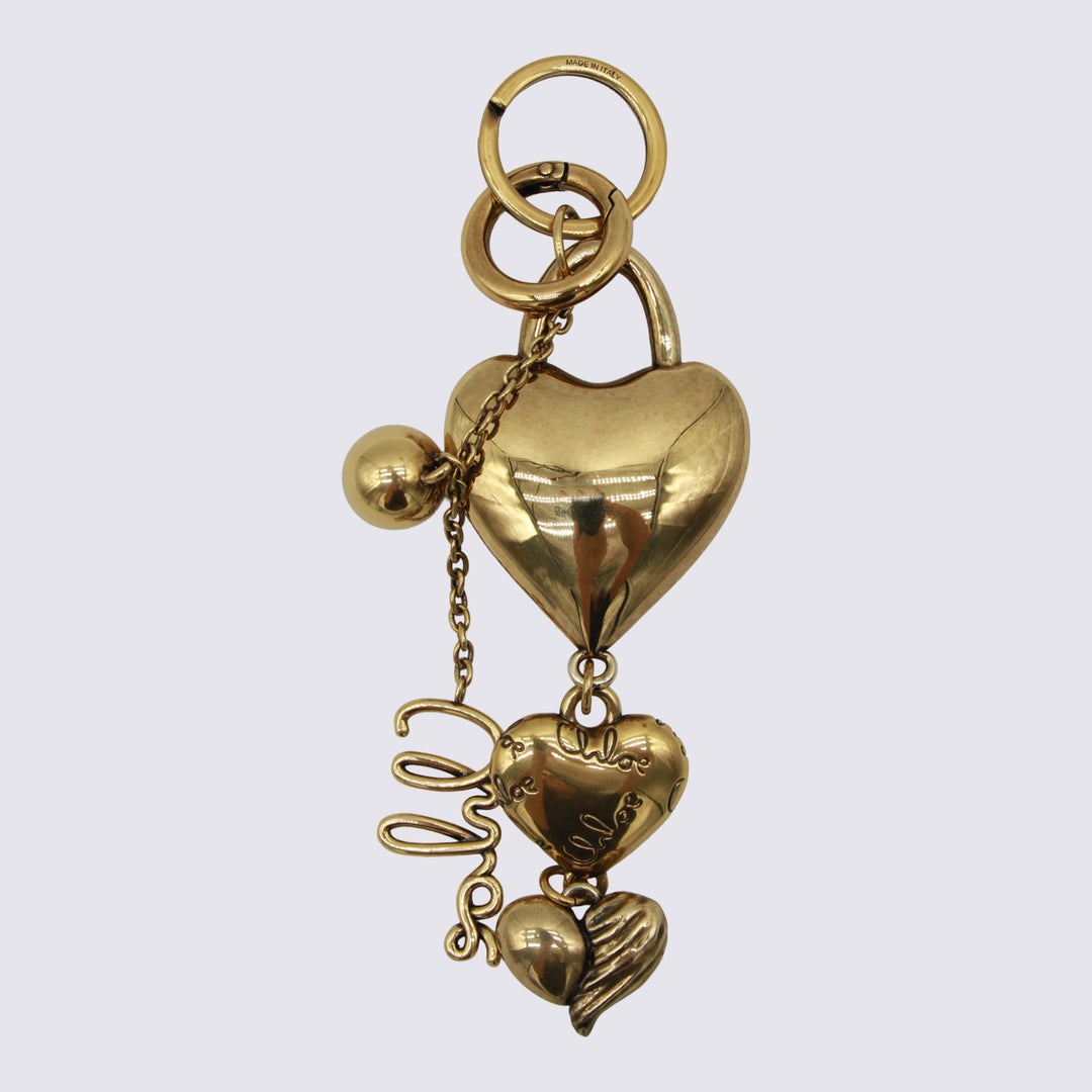 Chloè Keychains - Gold | 2a5374b626c63ff67e3493ef90d0871cce85c565