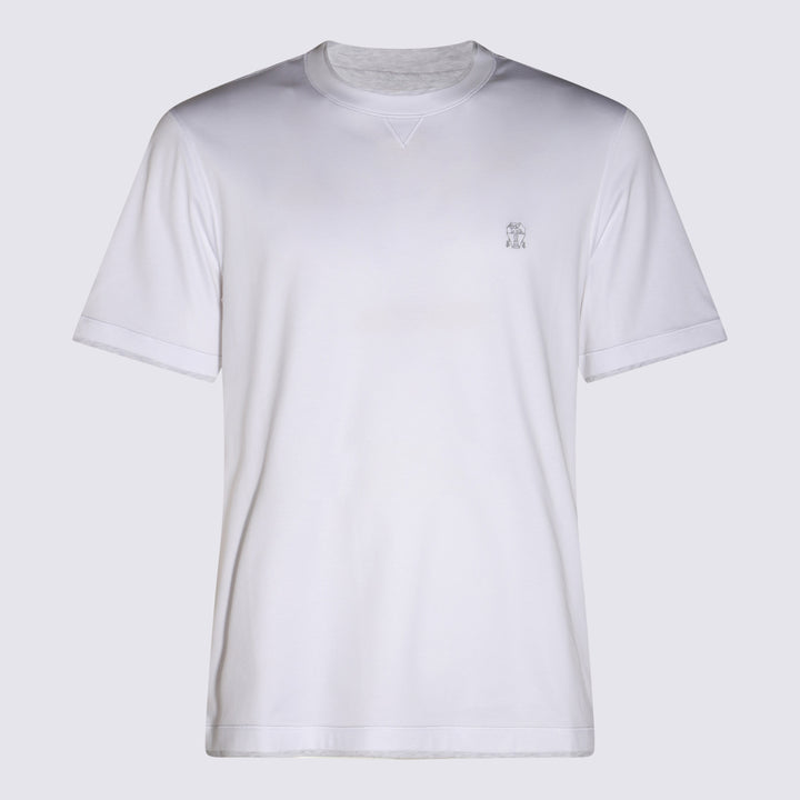 Brunello Cucinelli T-shirts and Polos - White | 922616ada18915b5e894ace9f6e71b3e2c60d740