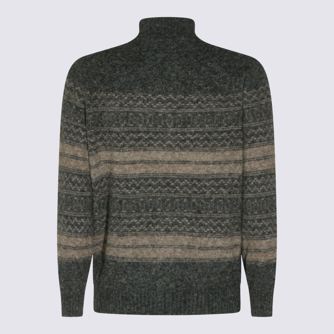 Brunello Cucinelli Sweaters - CARBON | 18814310b6617c133a5748f84300778b24136a4b