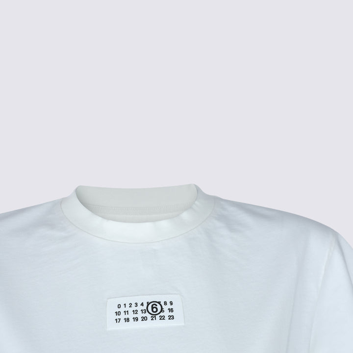 Mm6 Maison Margiela T-shirts and Polos - White | e05c4fd8faea23683e0705b1f76b0bc0f01d893e