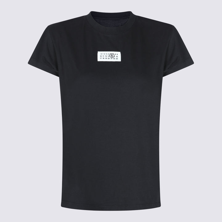 Mm6 Maison Margiela T-shirts and Polos - Black | 8ef9b1335dd5fbe8c8a63468a4f7fdd212f2016e