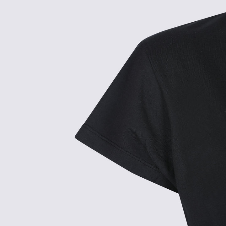 Mm6 Maison Margiela T-shirts and Polos - Black | 78aa327ef7d42e228b37a14cd8a0f5920f8d6bae