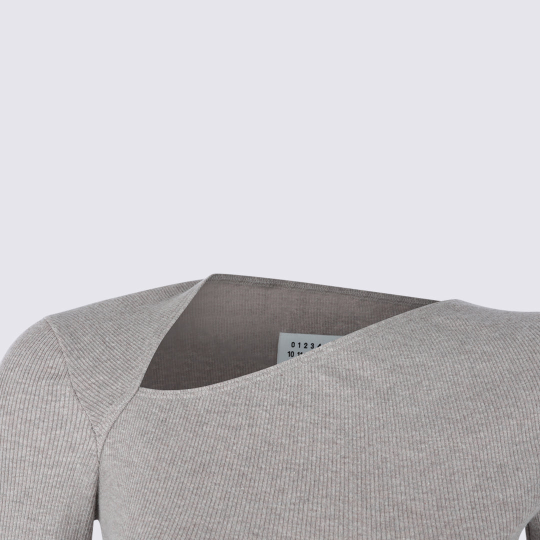 Mm6 Maison Margiela Top - Taupe | 9e8ccecfaabddd49960f7e9fc0ee869dba51a058