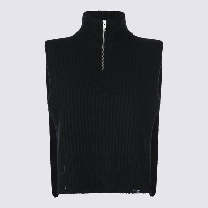 Mm6 Maison Margiela Scarfs - Black | df00dba02d511177f5b2691332340c6a039a34f8