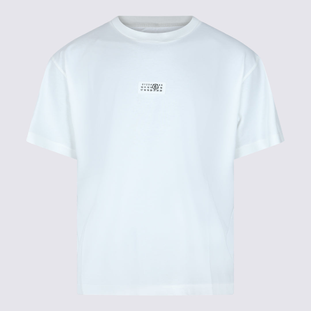 Mm6 Maison Margiela T-shirts and Polos - White | ab769d55f9f81f5b7e652f6f5cdcdcfd9e786d50